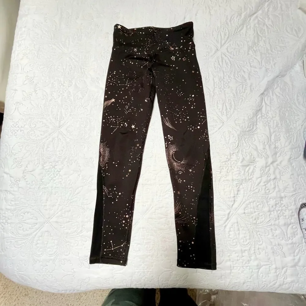 Old Navy Active Go Dry Constellation Leggings Size 8